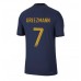 Cheap France Antoine Griezmann #7 Home Football Shirt World Cup 2022 Short Sleeve